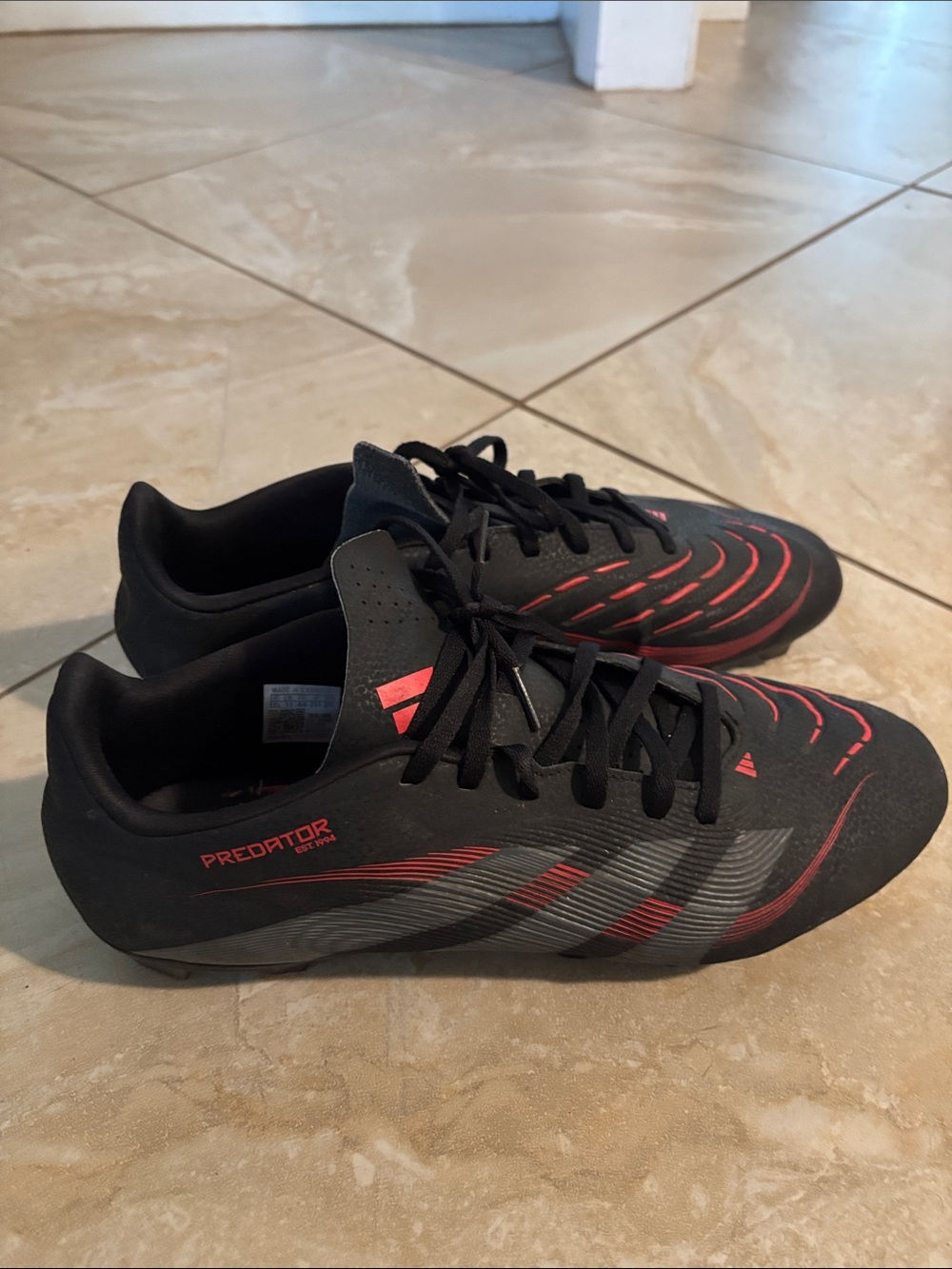 Addidas Predator Soccer cleats men 11.5